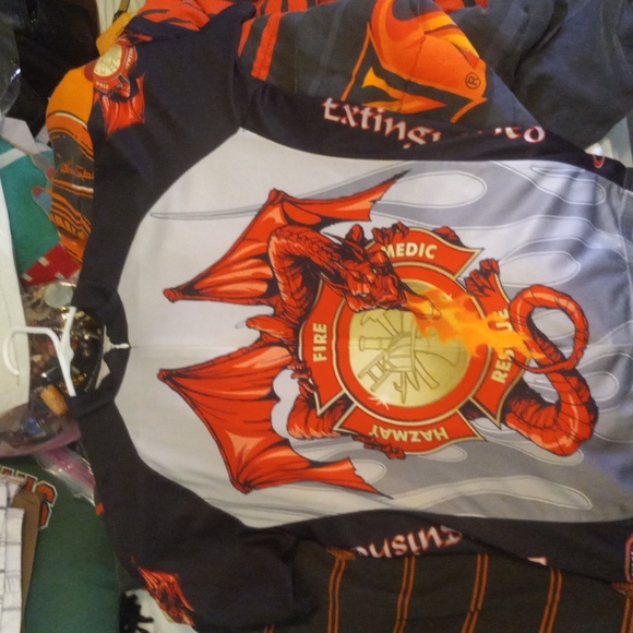 Maillot Cycliste Homme Primal MS Texas - Grandes Poches Zippées - Drapeau Texas - Taille L